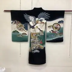 着物 アンティーク レトロ リメイク キッズ 七五三 鬼滅 コスプレ 正月