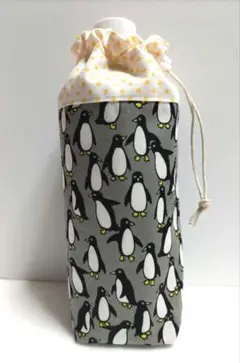 ハンドメイドペットボトルカバー　ペンギン