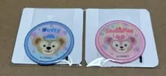 東京ディズニーシー ダッフィー＆フレンズ 20周年 ワッペン 2点セット