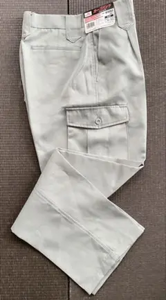 カーゴパンツ　W73cm股下78cm　モスグリーン　ポリエステル100%