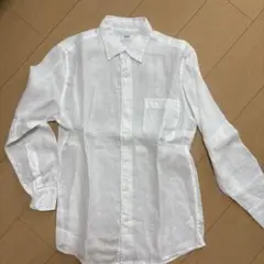 UNIQLO ホワイト 長袖シャツ Sサイズ