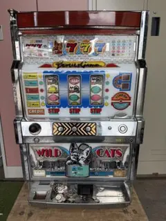 【引取限定】ワイルドキャッツ　スロット　家庭用 アークテクニコ ワイルドキャッツ（黒） 中古パチスロ実機 [2ch