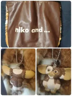 ニコアンド グレムリンコラボショルダーバッグ中古