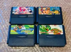【ファミコンソフト4本セット・任天堂・ファミコン】lxy