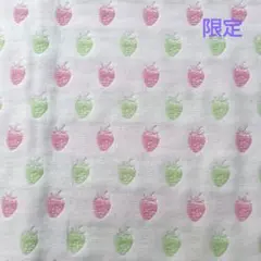 6重ガーゼ fuwara 限定 いちご お昼寝ケットサイズ
