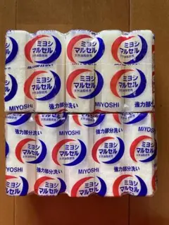 ミヨシマルセル　10セット　50個入　強力部分洗い　天然油脂使用　固形石鹸 ミヨシマルセル 10セット 50個入 強力部分洗い 天然油脂使用