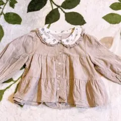 コットン　チュニック　トップス　ベビー子供服95