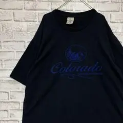 USA製90sヴィンテージTシャツ！シングルステッチ　ブラック半袖古着2XL19