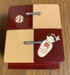 昭和レトロ 漆塗り 小引出し