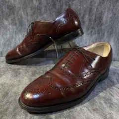 USA製/90s BOSTONIAN ウィングチップ　レザーシューズ　10D