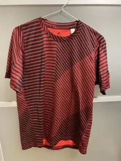 adidas Freelift Tシャツ M 赤/黒