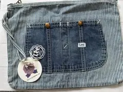 新品　Lee デニムポーチ