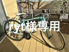 【けんいちせ】Bianchi ROMA 4 クロスバイク ブラック アルミ BIANCHI ROMA4(ビアンキ ローマ4) シマノTX-800完成車 2016年