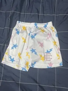 E 星柄メッシュパンツ Lサイズ