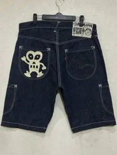 最*ん様 EVISU 新恵比寿神頭 デニムパンツ　W38×35 楽天市場】【中古】エヴィス EVISU 新恵美須神頭 デニムパンツ