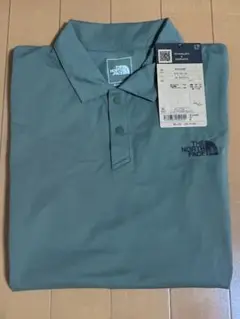 THE NORTH FACE S/S Tech Polo ダック グリーン M