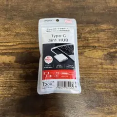 ダイソー　100均Type-C 3in1 HUB HDMI 4K対応switch