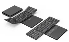 折りたたみキーボード　Bluetooth タッチパッド付