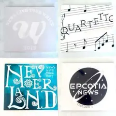 【初回限定盤】NEWS　ライブ　DVD/Blu-ray　4点　まとめ売り