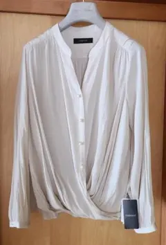 新品タグ付 PARIGOT パリゴ カシュクールブラウス