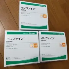 新品 アルケア イレファイン TD40 3箱 30枚