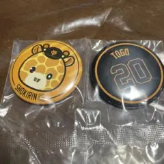 エニマイくじ　ジャイアンツ　Ｅ賞　缶バッジセット