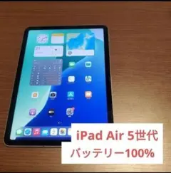 【ほぼ新品】iPad Air 第5世代 256GB Cellular シムフリー