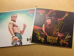 BxBハルク・鷹木信悟 色紙セット