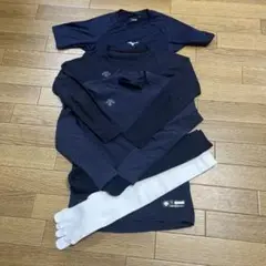 ネイビー アンダーシャツ 140 野球ソックス