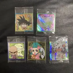 ドラゴンボール　ワンピース　ウェハースシール