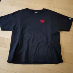 美品★Champion黒色Ｔシャツ