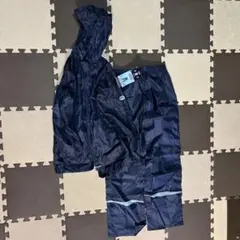 レインコート　上下　150　OUT DOOR 下は新品タグ付き　ケース付き