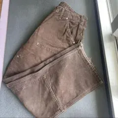 Carhartt ダブルニー 34×32 【色落ち良好】