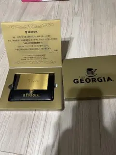 あ*郎様 純金名刺 純金カレンダー 三菱マテリアル GEORGIA ジョージア あ*郎様 純金名刺 純金カレンダー 三菱マテリアル GEORGIA