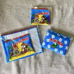 【新品未使用】クッピーラムネ　ポーチセット　キーポーチ　エコバッグ