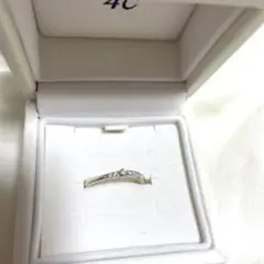 4℃シルバーリング ペアリング サイズ6号