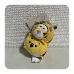 ディズニー ツムツム くまのプーさん ティガー 重なりマスコット ぬいぐるみ