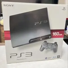 PS3 本体 CECH-2500A 160GB 黒 箱付 動作確認済