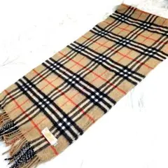 【美品】 BURBERRY バーバリー ストール マフラー ノバチェック