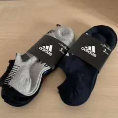 【新品未使用】adidas ソックス 5足セット 24〜26センチ