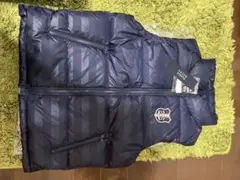 パーリーゲイツ ダウンベスト ネイビー 中綿サイズ5 新品