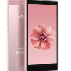 新品未使用【AGPTEK】 MP3プレーヤー 4インチ ピンク MT05PW-6