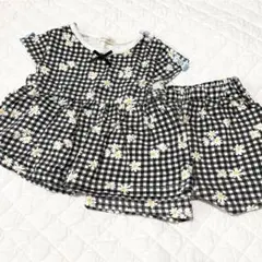 【美品】 しまむら マーガレット セットアップ 90サイズ