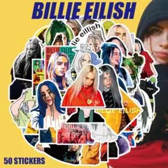 ビリーアイリッシュ ステッカー 50枚セット Billie Eilish シール