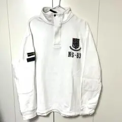 【ノーティカ NS-83】　ハーブシップ　スウェット　白