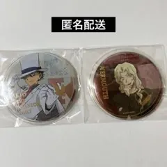 名探偵コナン　USJ コレクタブル缶バッジ　キッド　ベルモット