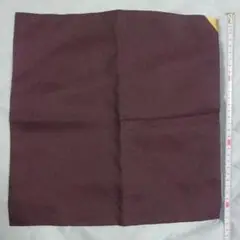 茶道用 ？ 帛紗 紫色 ふくさ 袱紗 約33cm角 金色 ゴールド ホワイト 白