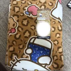 しまむら キティ ヒョウ柄 バスタオル
