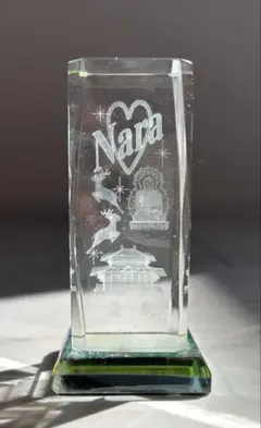3D 置物 クリスタル 箱付き