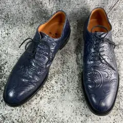 エトロ 黒 レザー 革靴 42 ECCO Metropole London メンズ レザーダービーシューズ | ブラック